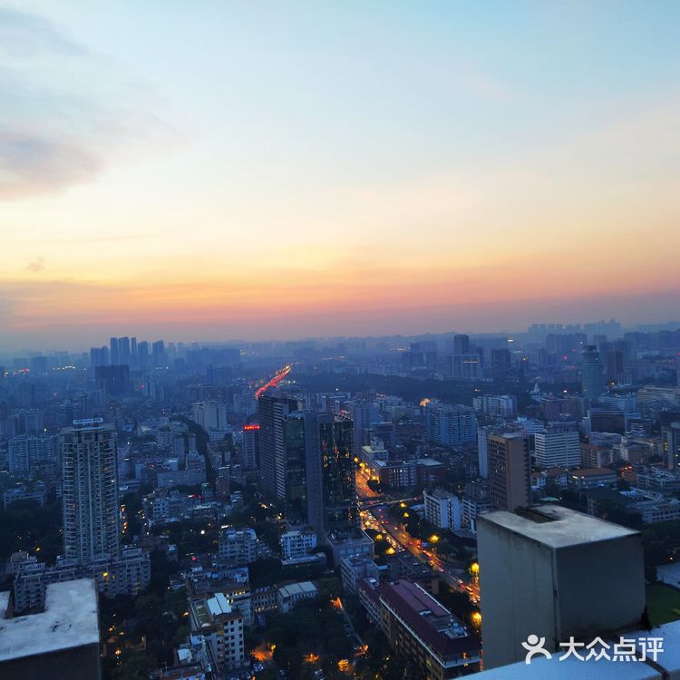 楼顶私房菜[胜利]俯瞰越秀区美景