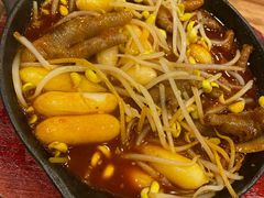 鸡爪年糕-喇喇排骨火锅·传统韩式脊骨汤(望京西园总店)