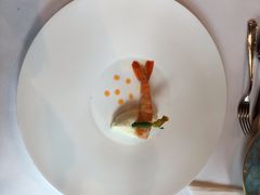 低温野生斑节虾-北京古城老院厉晓麟精致菜