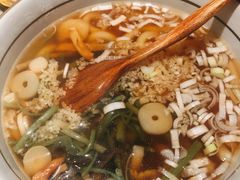山菜乌冬面-千代武日本料理(爱建店)
