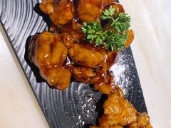 蒜香蜜汁排骨-绿茶餐厅(西单老佛爷店)