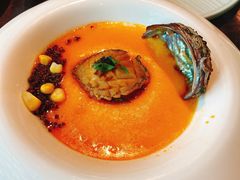 蟹粉虾汤蛋羹黑鱼籽蒸鲍鱼-蟹榭·本帮江浙菜·蟹宴(五角场合生汇商场店)