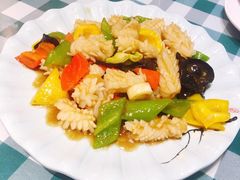 五彩鱿鱼-南来顺饭庄·清真(南菜园店)