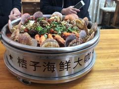 -桔子海鲜烧烤大排档(台东店)