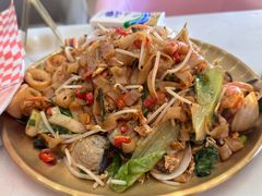 海鲜炒牛河-覃记海鲜美食餐厅