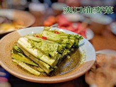 爽口油麦菜-六月雪干锅(绵阳王府井百货店)