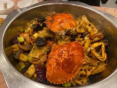 香辣蟹炒菜-秦记香辣蟹(松榆里店)