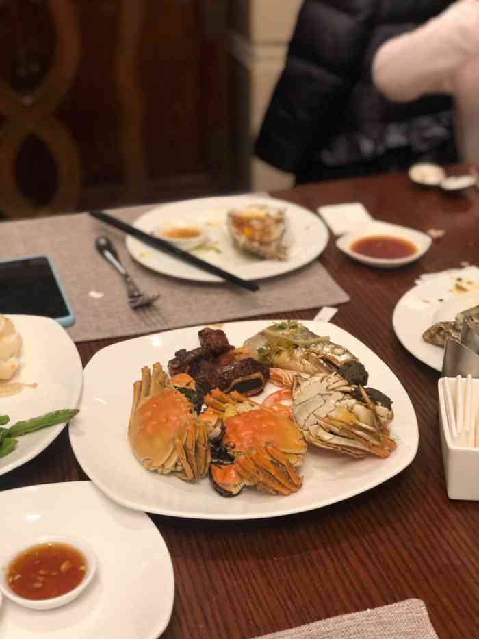 浙江西子宾馆·瑶园咖啡厅-"自助餐丰盛的,青蟹蒸蛋,鹅肝羹不错,还有.