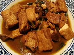 蕈油豆腐-得意楼蒸菜馆