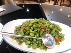 榄菜肉松炒四季豆-金翠河烧鹅餐厅(北城天街店)