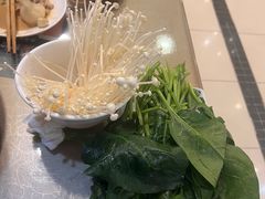 菠菜-南来顺饭庄·清真(南菜园店)