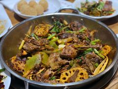 主打的干锅鸭头-安诚居干锅鸭头(八角店)
