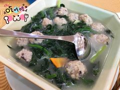 桑叶浸肉丸-横岗朋仔餐厅