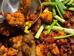 -贵州辣子鸡番茄鸡