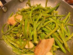 干锅扁豆丝-绿茶餐厅(天津天河城店)