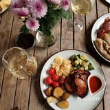 Garden brunch and Puppies Day!