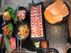 调味猪五花-九田家黑牛烤肉料理(珠江摩尔店)