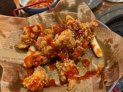 -明洞阿姨·韩式酱蟹烤肉·创意料理(三元桥店)