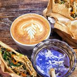 山东菜煎饼配美式