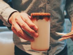 红豆沙拿铁-Line 咖啡(石厦花园店)