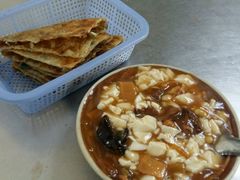 两掺，肉盒-逍遥镇刘相五胡辣汤豆沫馆(康复中街店)