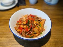 五花肉炒酱干-老阿爸鲜鱼土菜(昆山花桥店)