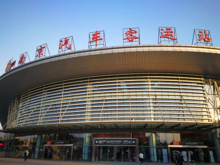 南京汽车客运站北一进站口