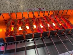 现穿羊肉串-丰茂烤串(钦州北路店)