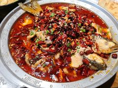 -东来菜馆•手抓海鲜家常菜•海鲜锅贴(鸽子窝店)