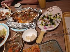 -街角等你.大连海鲜烧烤.经典铁板海鲜串(西安路店)