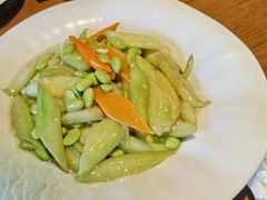 丝瓜毛豆米-扬州狮子楼·非遗淮扬菜(东关街店)