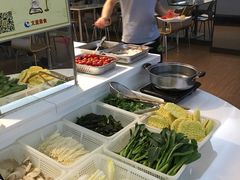 自助取餐区-文星素食(兴华路店)