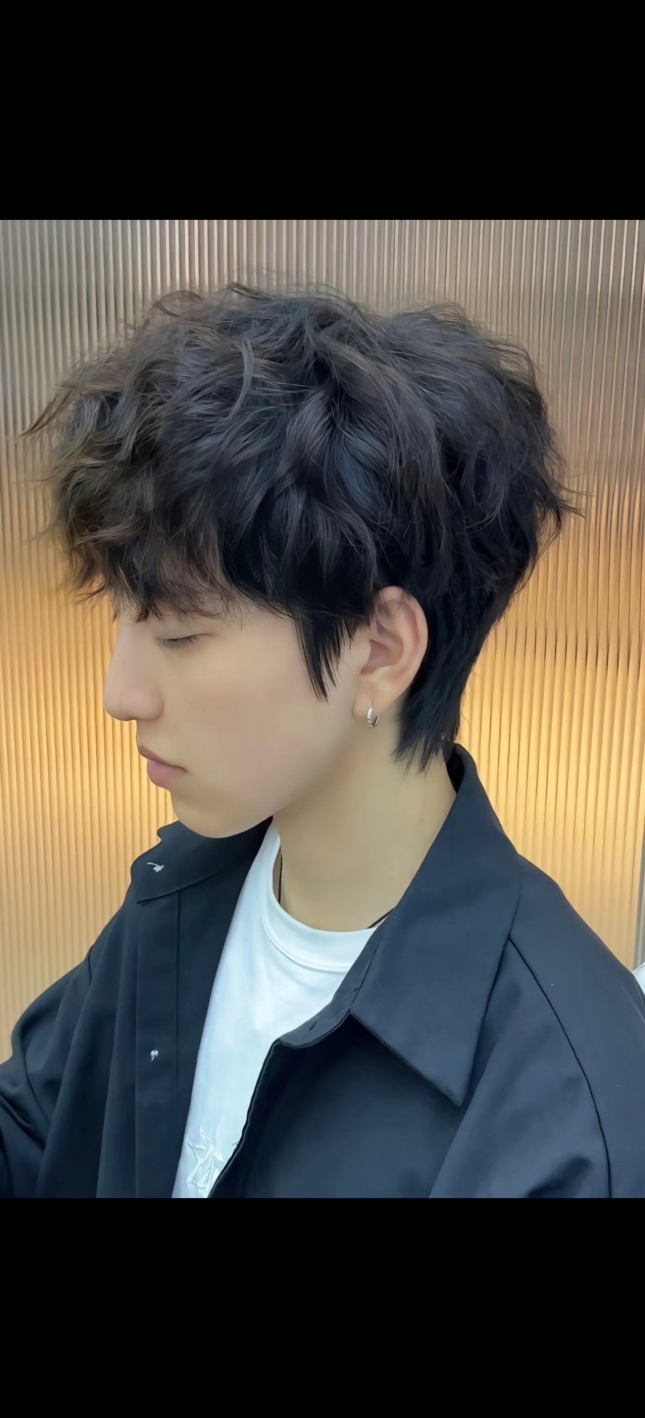 男生奶狗发型,碎盖烫发!真的不要太好看了