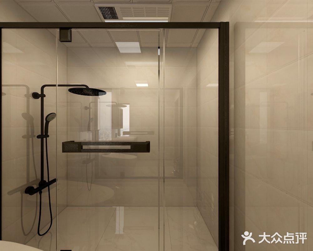 [化妆镜]120㎡中信森林湖现代风格设计~
