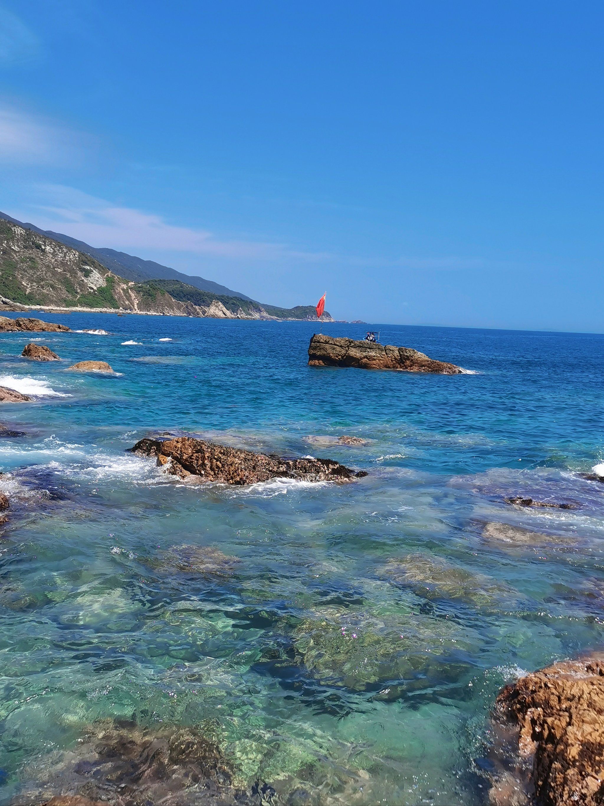 💙无滤镜的玻璃海 真的会被美哭🌊