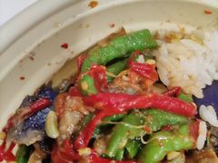 茄子配豆角-擂饭(五一广场店)