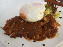 黑椒带骨猪排双蛋饭-柠檬树茶餐厅(海雅缤纷城店)