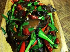 炒牛肝菌-基诺山寨.版纳民族特色菜