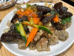 三鲜焖子-方城小吃店