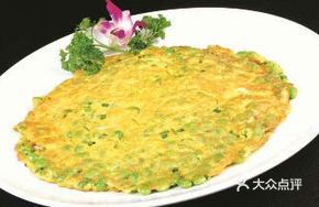 Egg on Mung Bean Paste