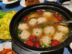 荠菜肉丸锅-湘轩·土菜研究院(光大店)