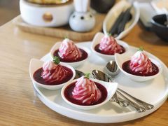 蓝莓山药-汝是素•文创素食馆(金月湾店)