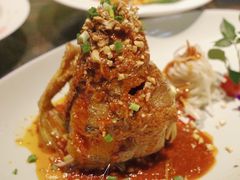 青酥秘汁鲜黄花鱼-箱美术馆私房菜(水晶郦城店)