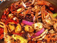 招牌香辣蟹-休记光头香辣蟹干锅店(衣冠庙店)