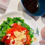 阳康觅食指南｜DIY菜谱：西红柿拌秋葵