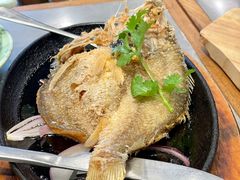 潮煎黄花鱼-潮界(LU·ONE凯德晶萃广场店)