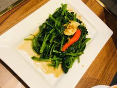 秘制虾酱炒空心菜-帕蓝·暹罗料理(曲阳店)