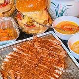 武汉江边街头汉堡🍔！饿了么兄弟们