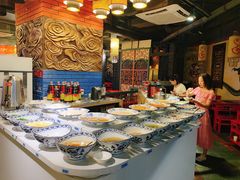 自助调料区-巴九门老火锅(来福士打望店)
