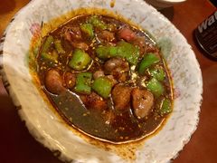 辣炒鸡胗-樱の花亭日本料理店